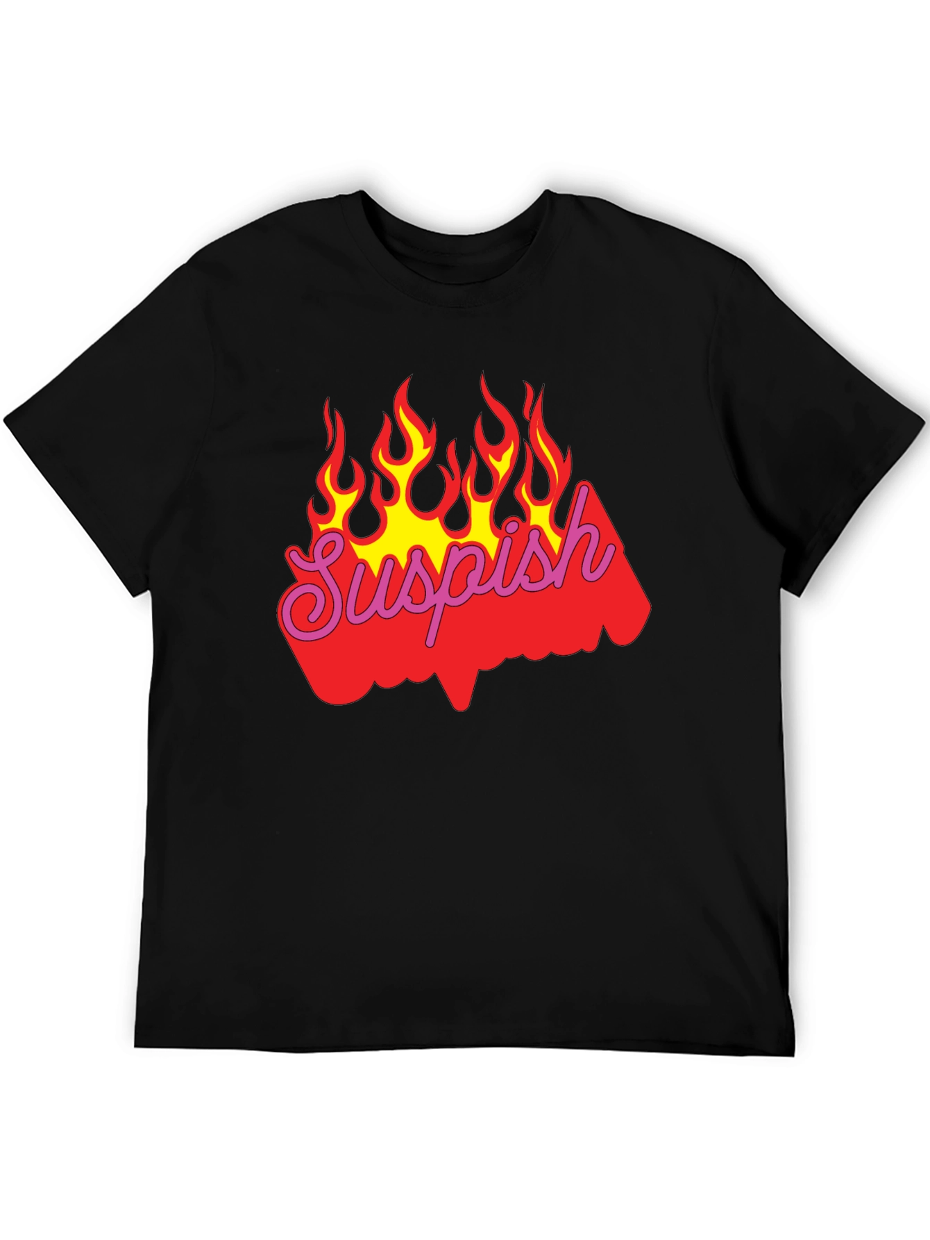 Suspish Flame Graphic T-Shirt