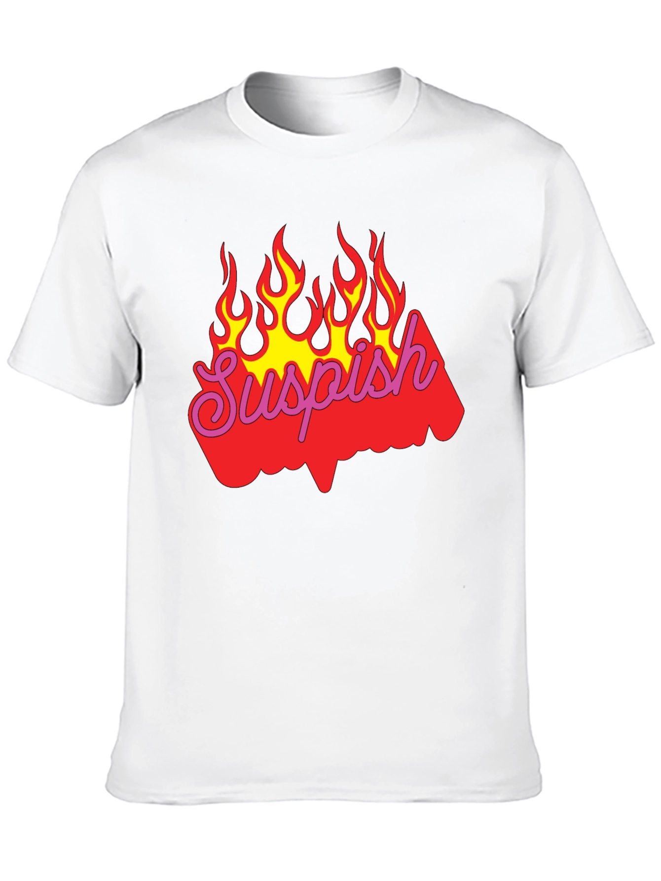 Suspish Flame Graphic T-Shirt