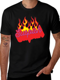 Suspish Flame Graphic T-Shirt