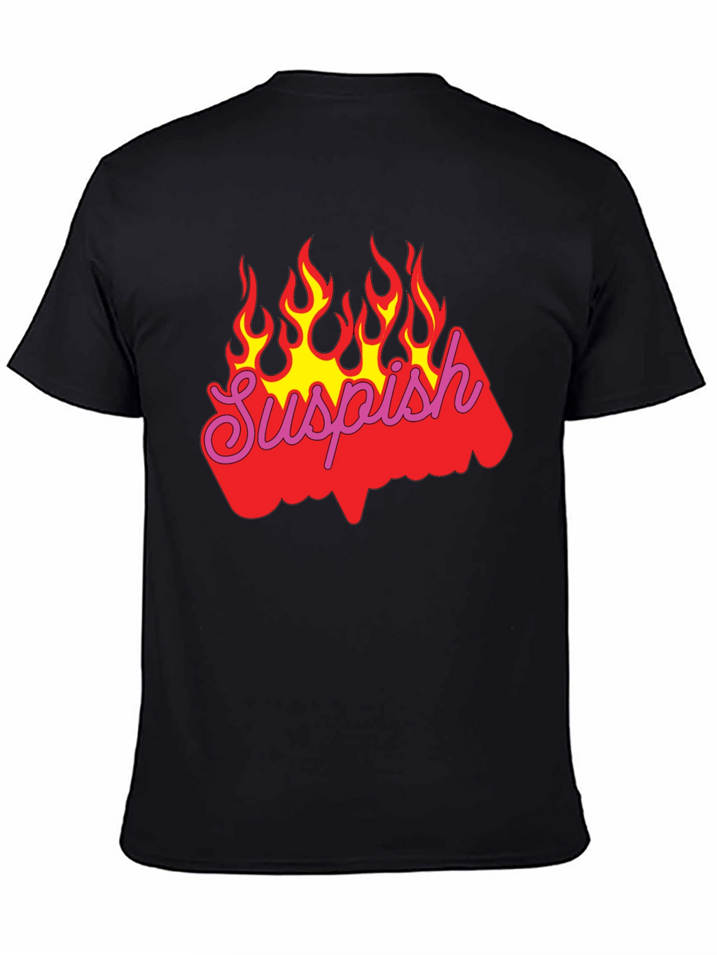 Suspish Flame Graphic T-Shirt