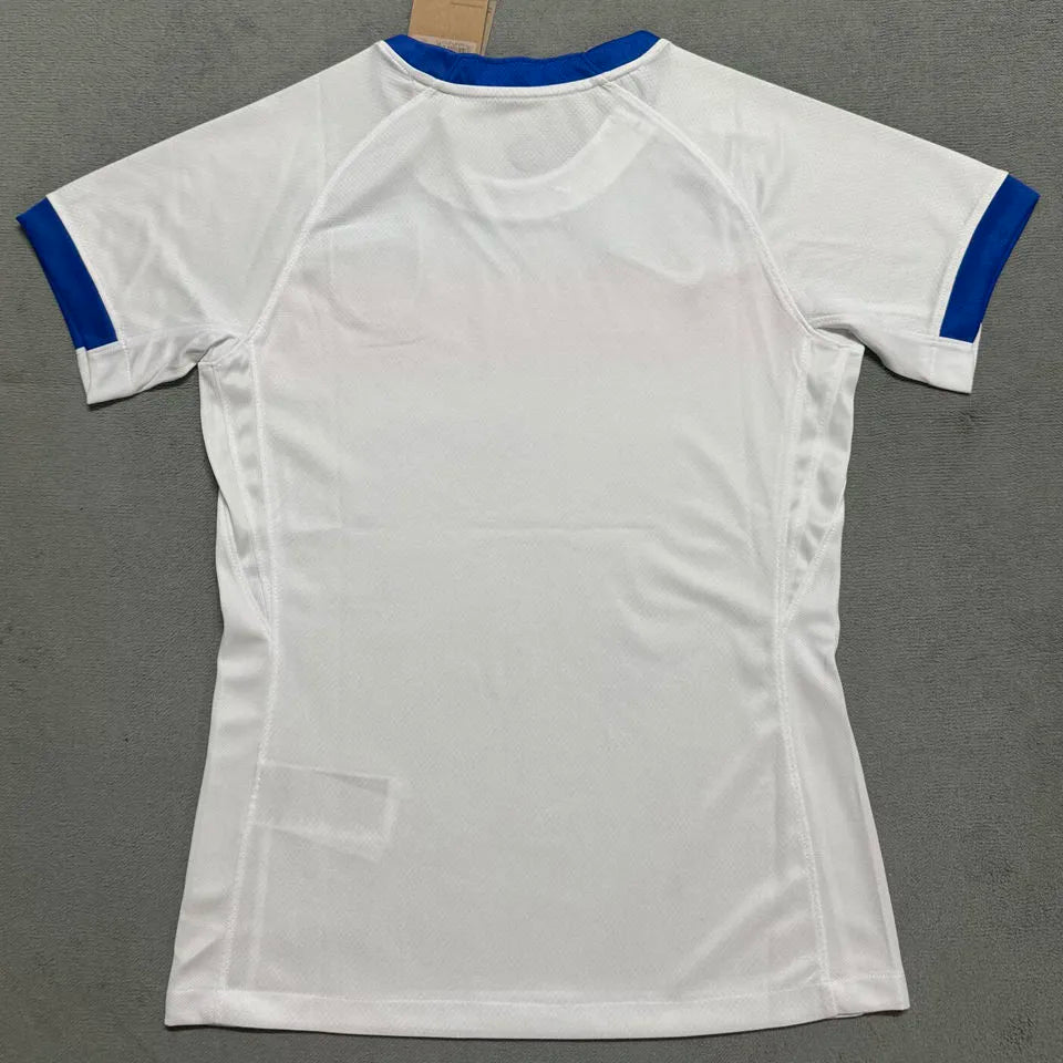 2025/26 England Home White Women Soccer Jersey 女 Back