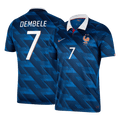 DEMBELE #7 France Home Soccer Jersey World Cup 2026 Blue Front