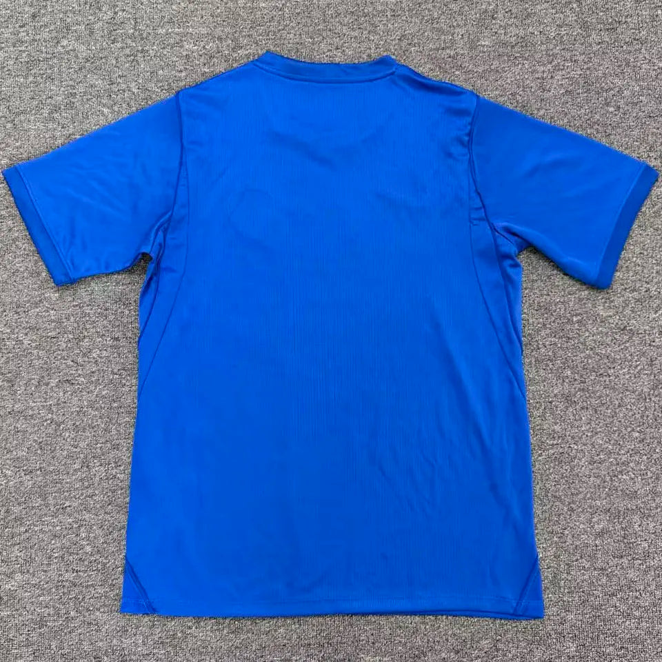 2026/27 Slovenia Home Blue Fans Soccer Jersey Back