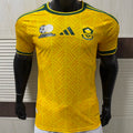 2026/27 South Africa Home Yellow Plyaer Version Soccer Jersey Front