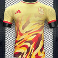 2024/25 Spain Special Edition Yellow Player Version Soccer Jersey Front