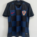 2018 Croatia Away Black Retro Soccer Jersey Item NO.: 2140877 Front