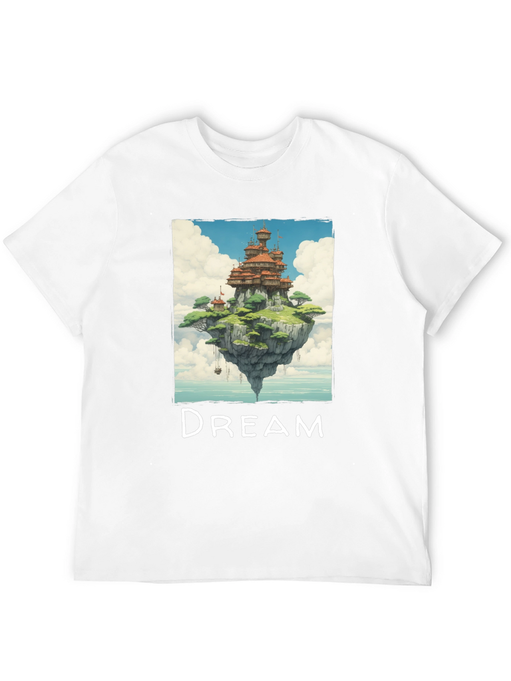 Dreamy Floating Island Graphic Tee
