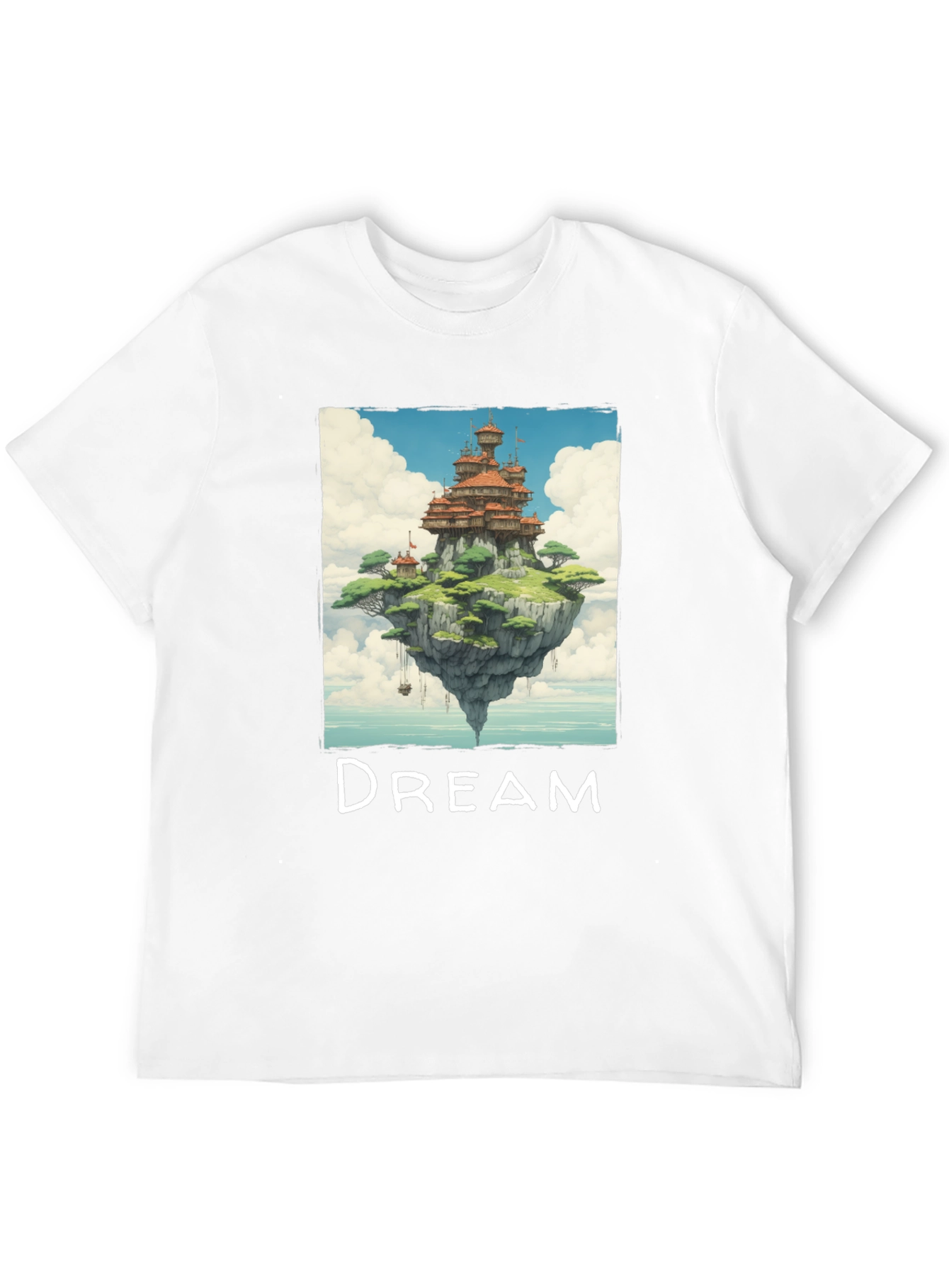 Dreamy Floating Island Graphic Tee