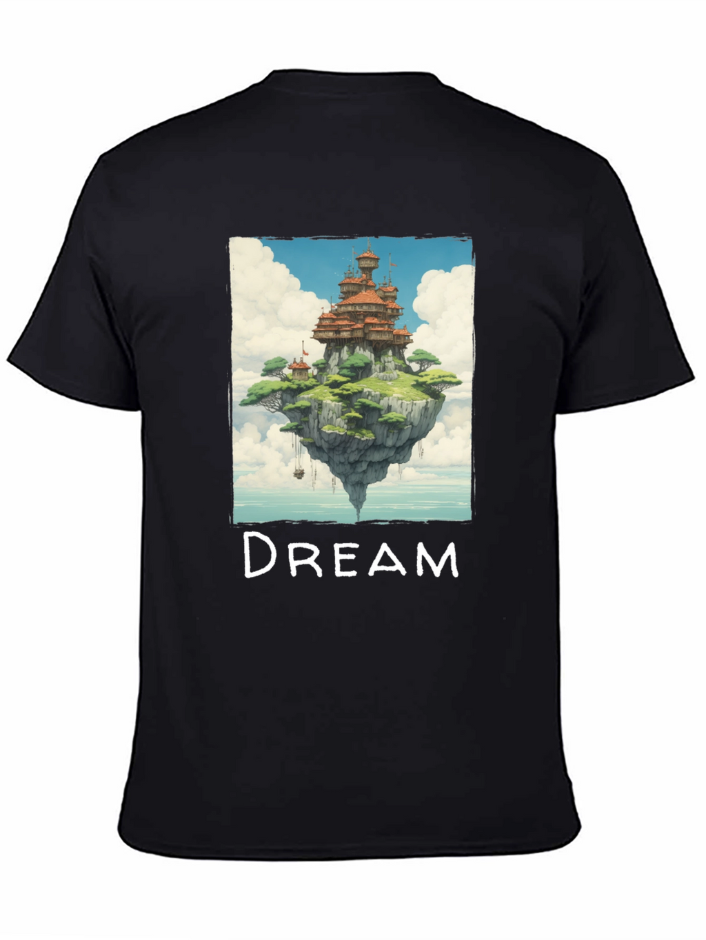 Dreamy Floating Island Graphic Tee