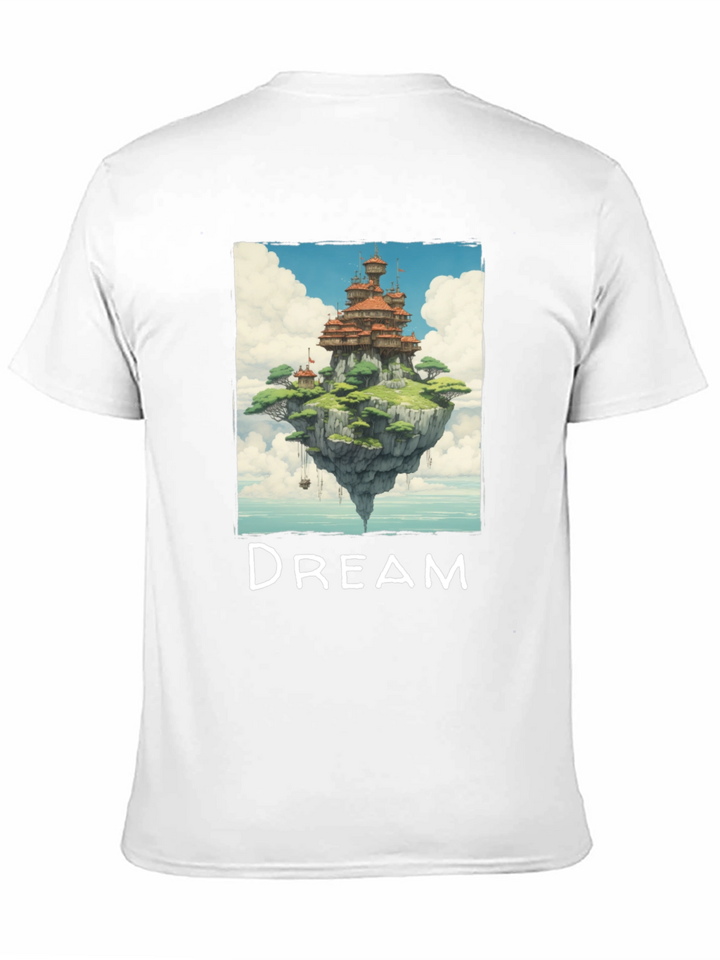 Dreamy Floating Island Graphic Tee