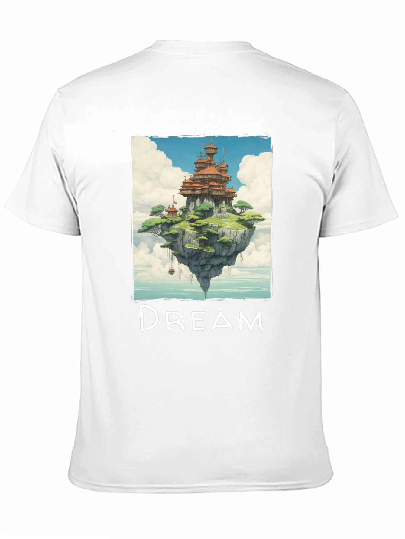 Dreamy Floating Island Graphic Tee