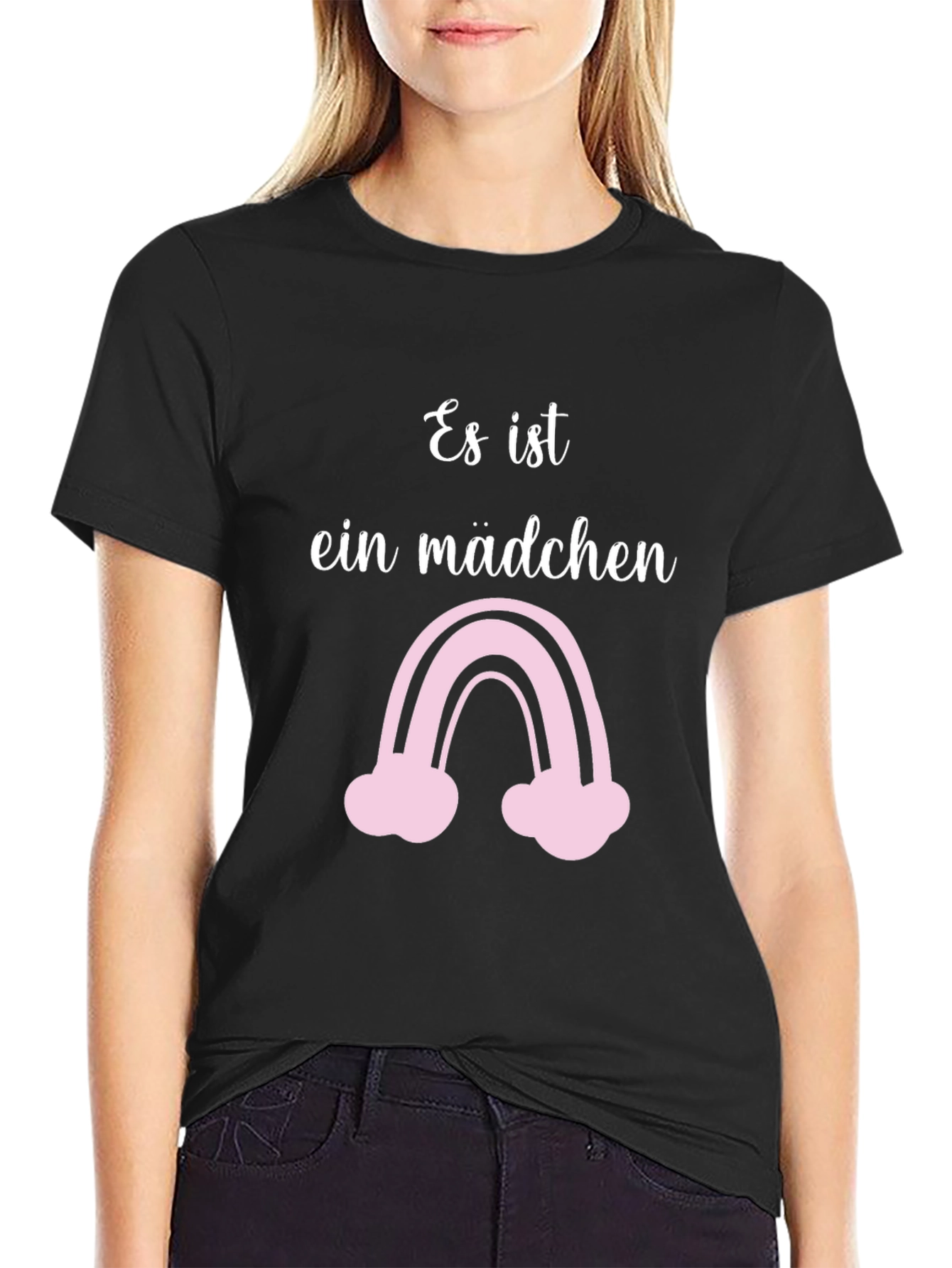 Es Ist Ein Mädchen T-Shirt - New Baby Announcement Tee
