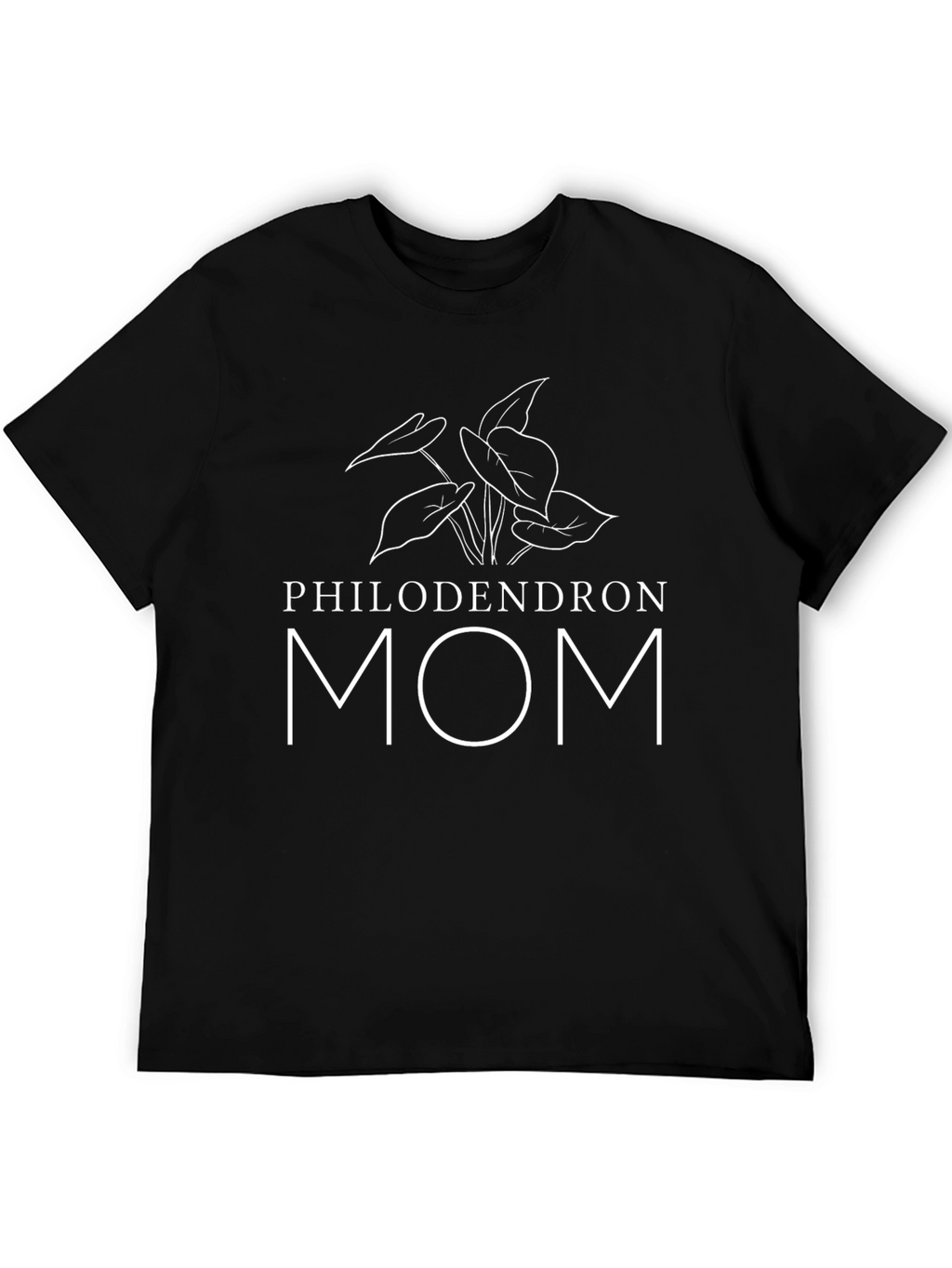 Philodendron Mom Graphic T-Shirt - Plant Lover Tee