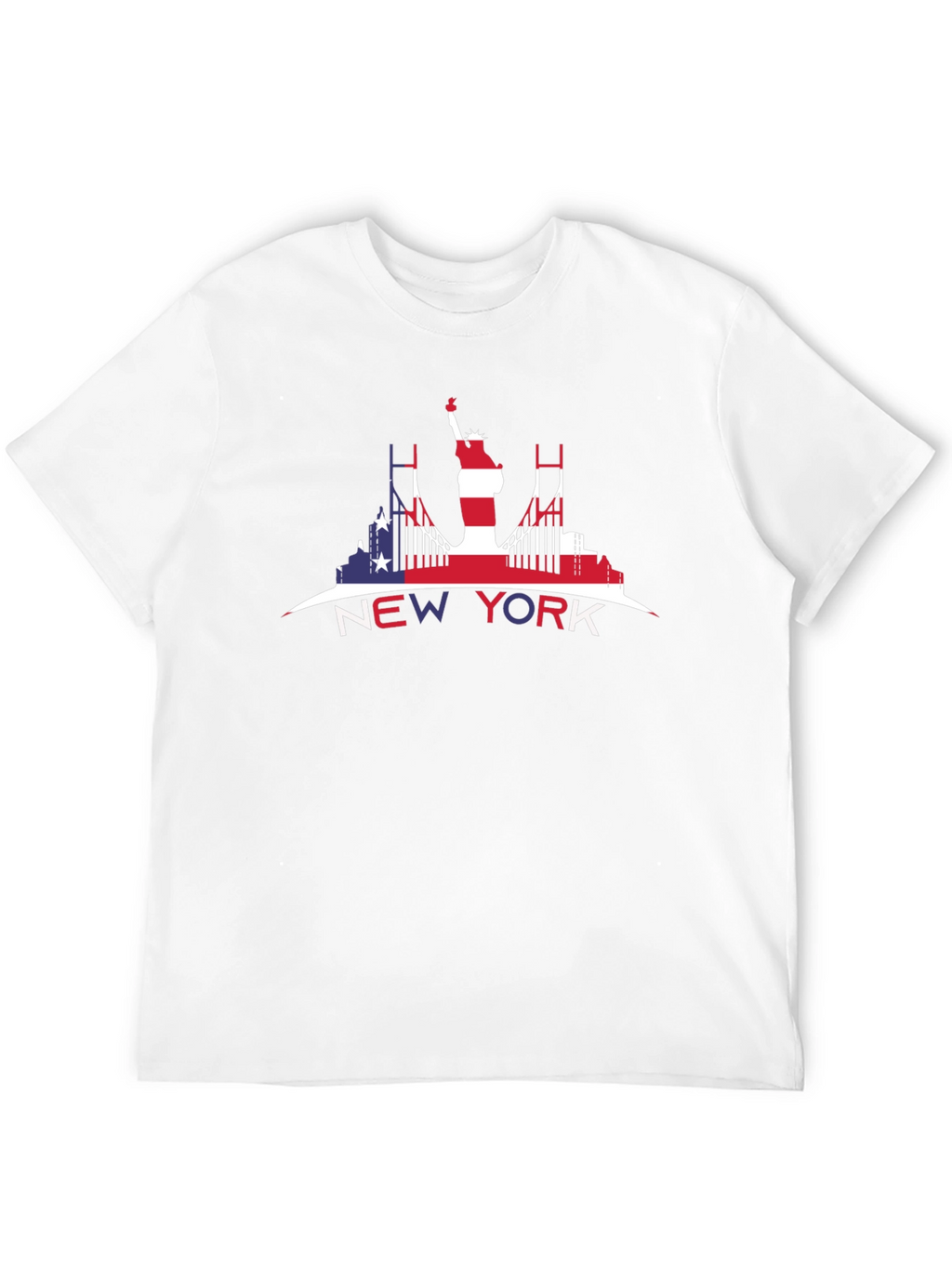 New York USA Flag T-Shirt