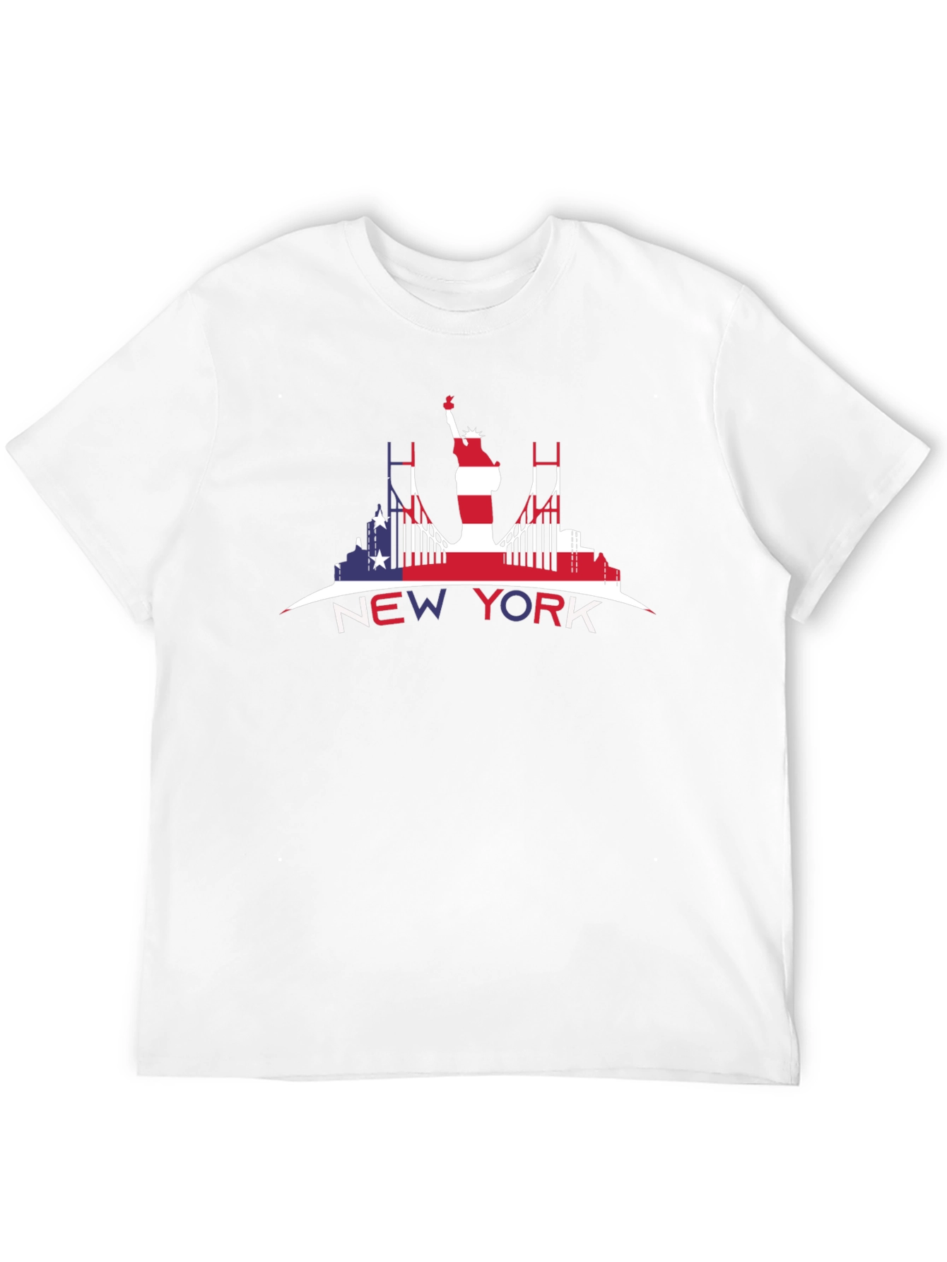 New York USA Flag T-Shirt