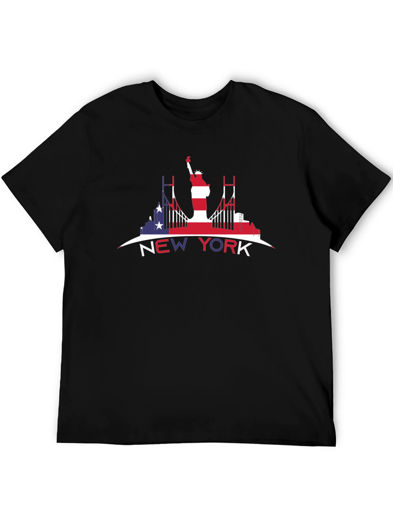 New York USA Flag T-Shirt