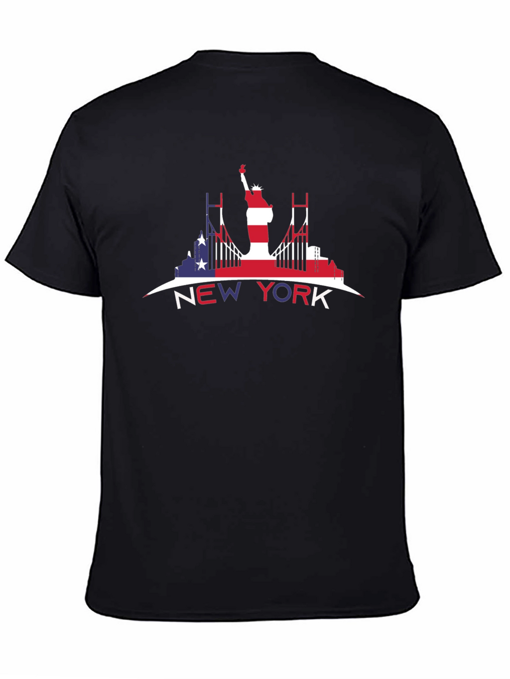 New York USA Flag T-Shirt
