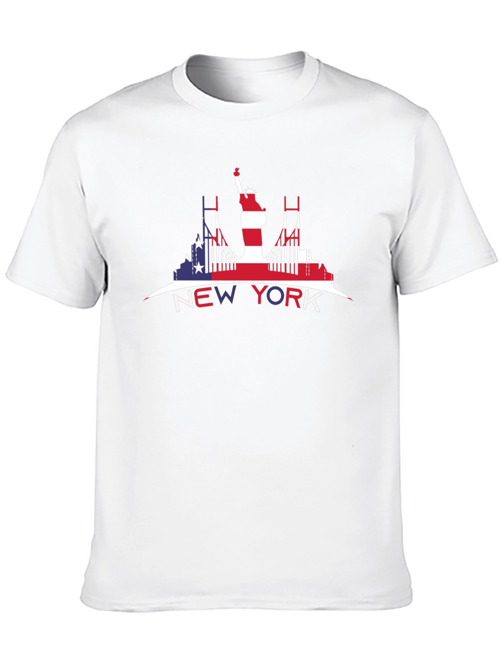 New York USA Flag T-Shirt