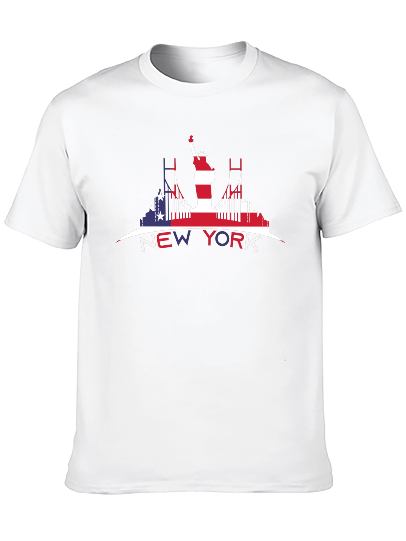 New York USA Flag T-Shirt