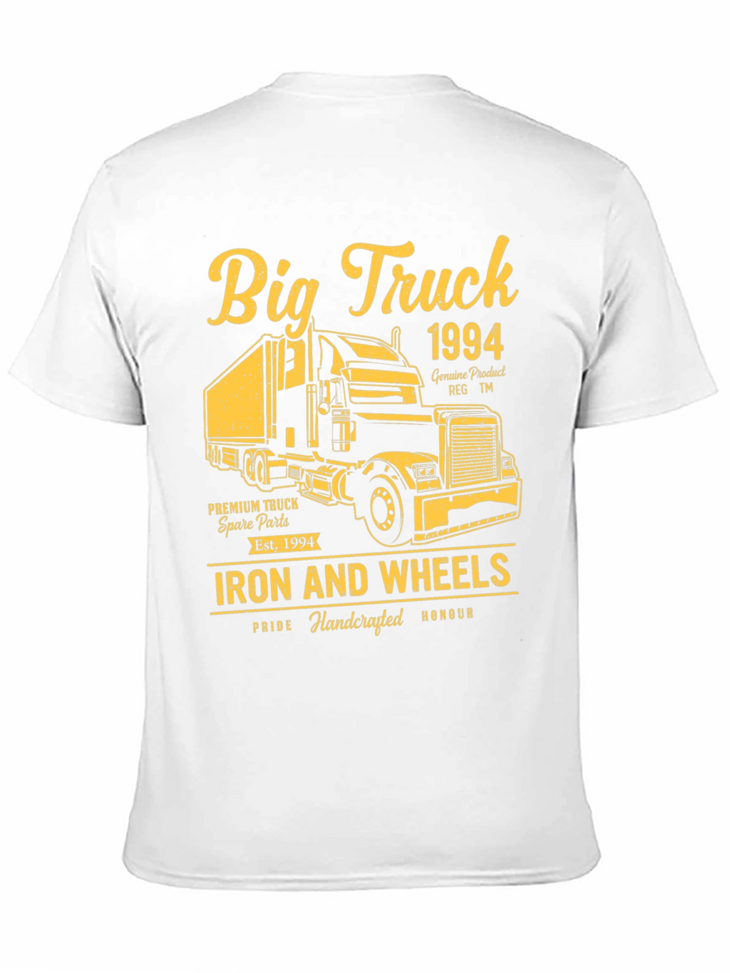 Big Truck 1994 Black Graphic T-Shirt