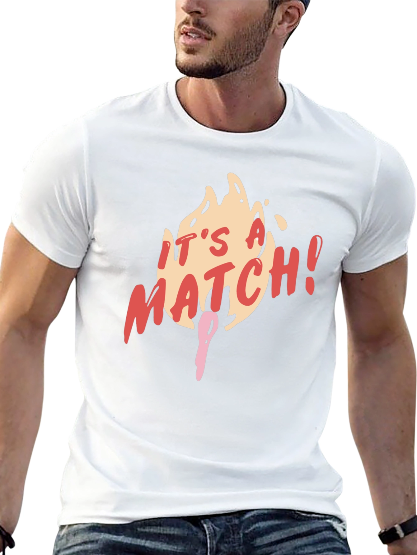 Its a Match! Graphic Tee - Soft Cotton Blend