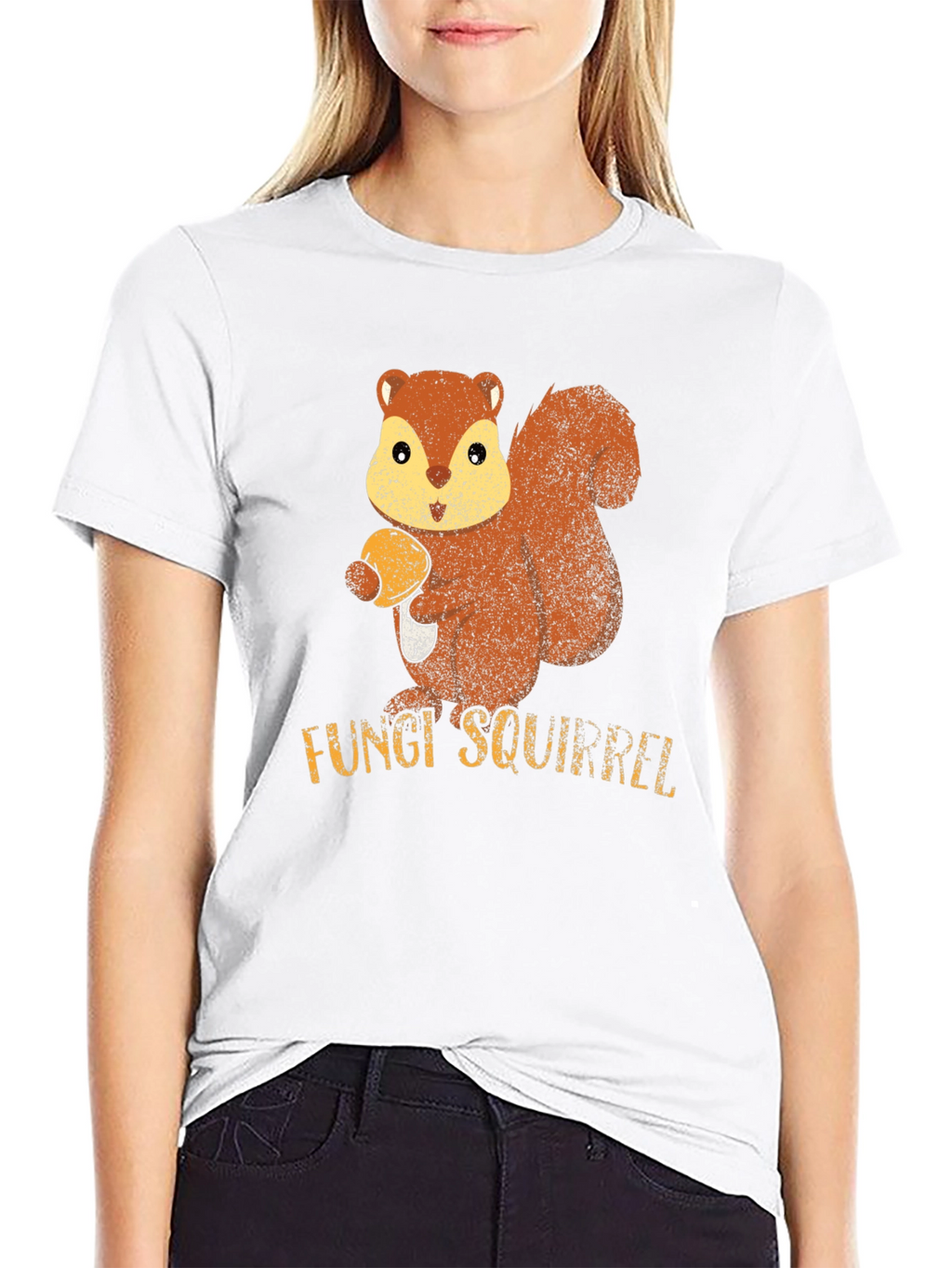 Fungi Squirrel Graphic Tee - Unisex