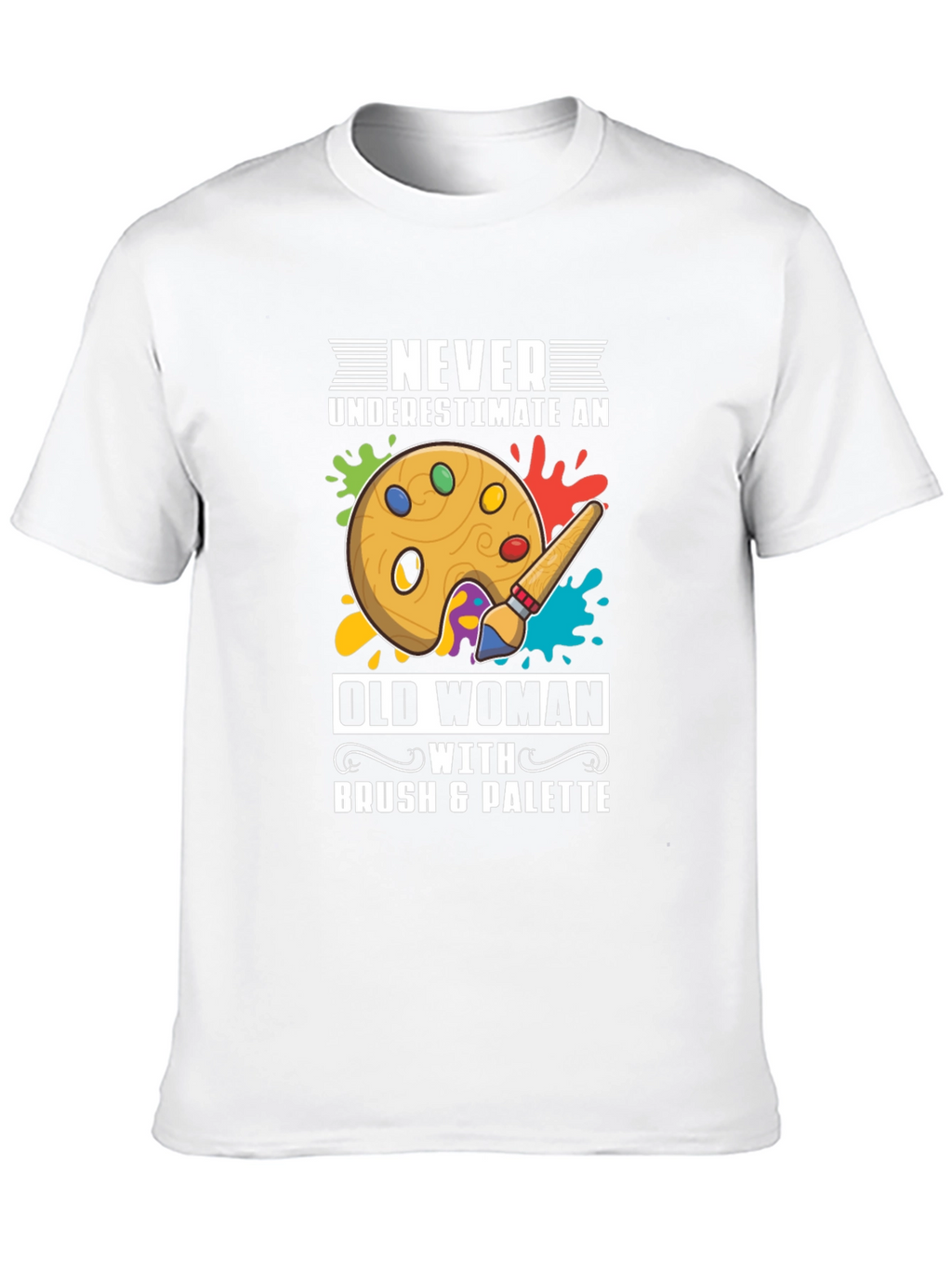 Never Underestimate an Old Woman T-Shirt
