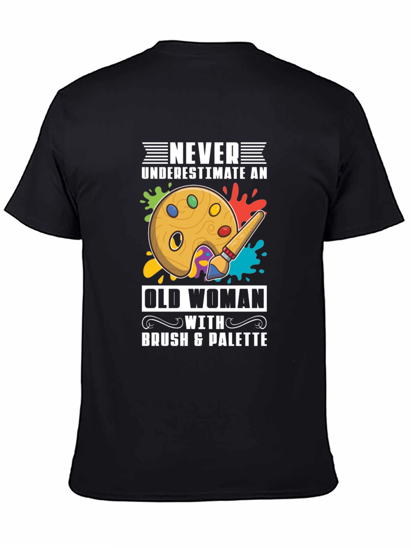 Never Underestimate an Old Woman T-Shirt