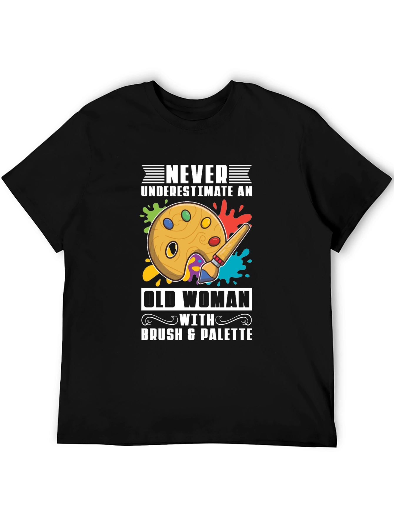 Never Underestimate an Old Woman T-Shirt