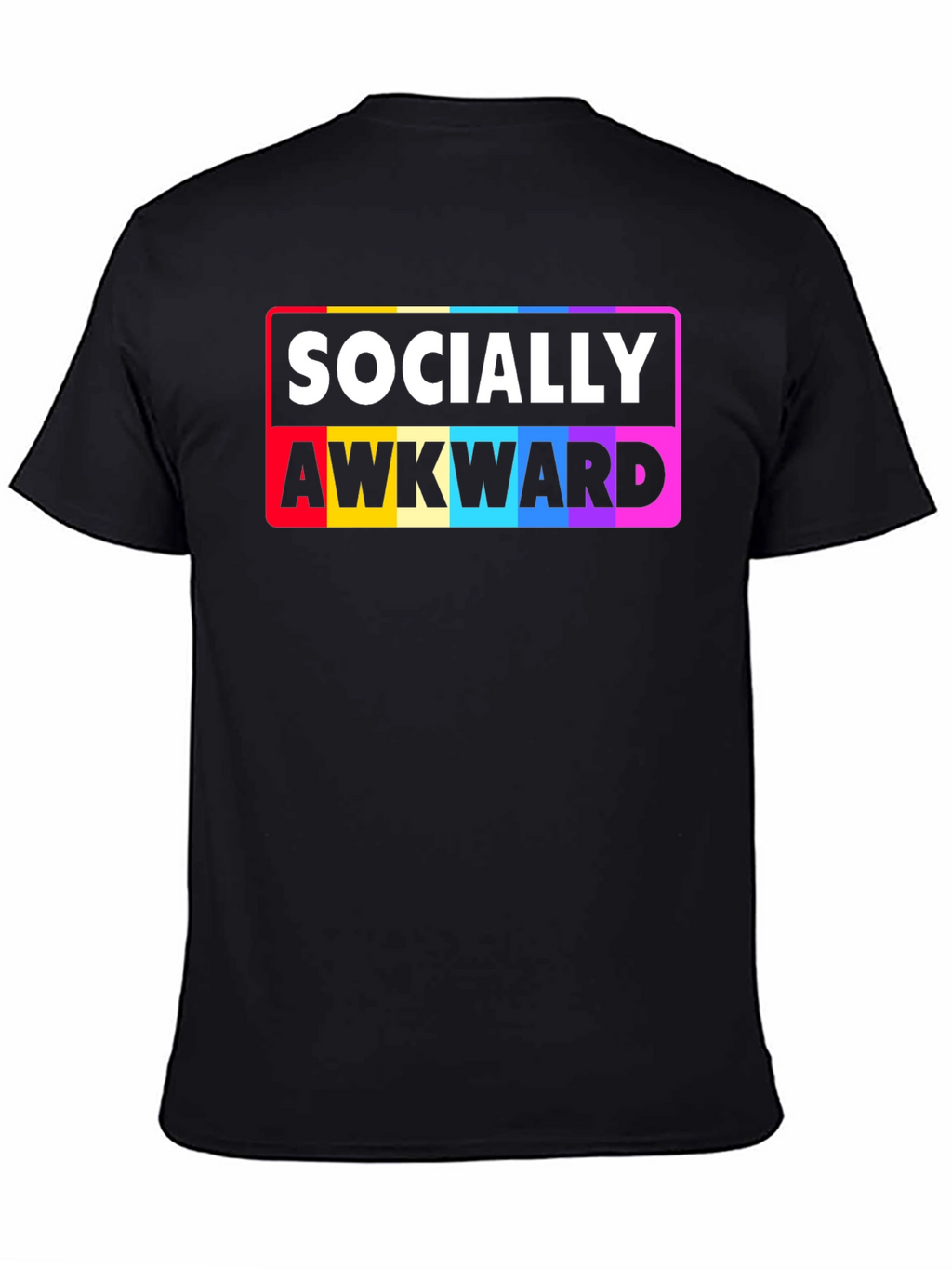 Socially Awkward Rainbow Pride T-Shirt