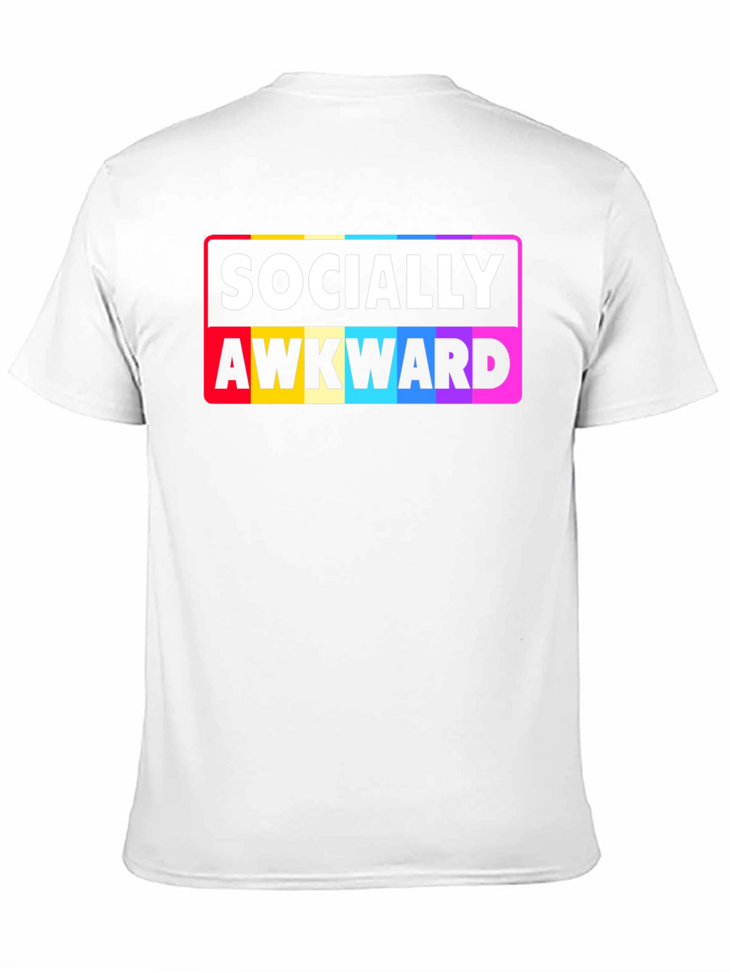 Socially Awkward Rainbow Pride T-Shirt