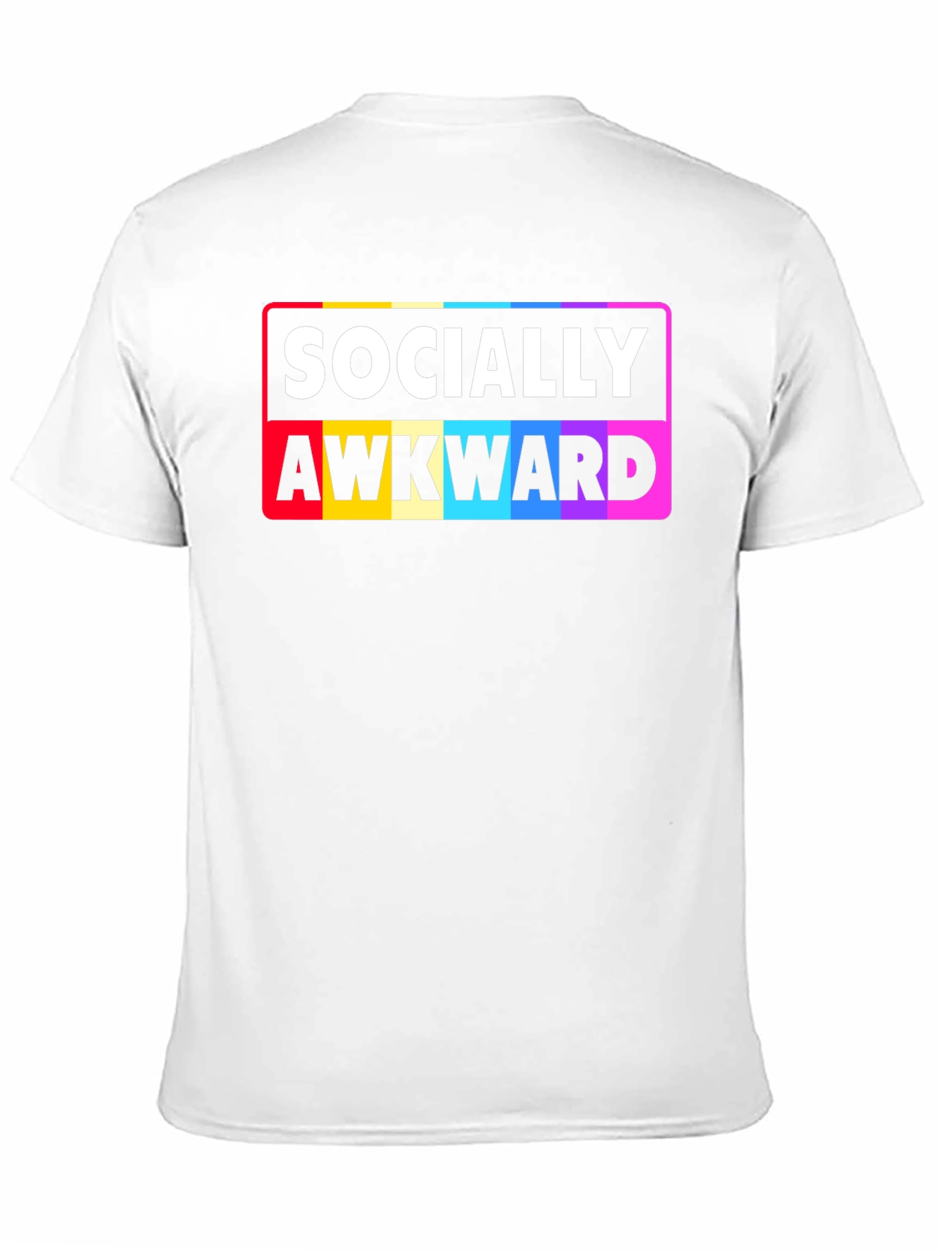 Socially Awkward Rainbow Pride T-Shirt