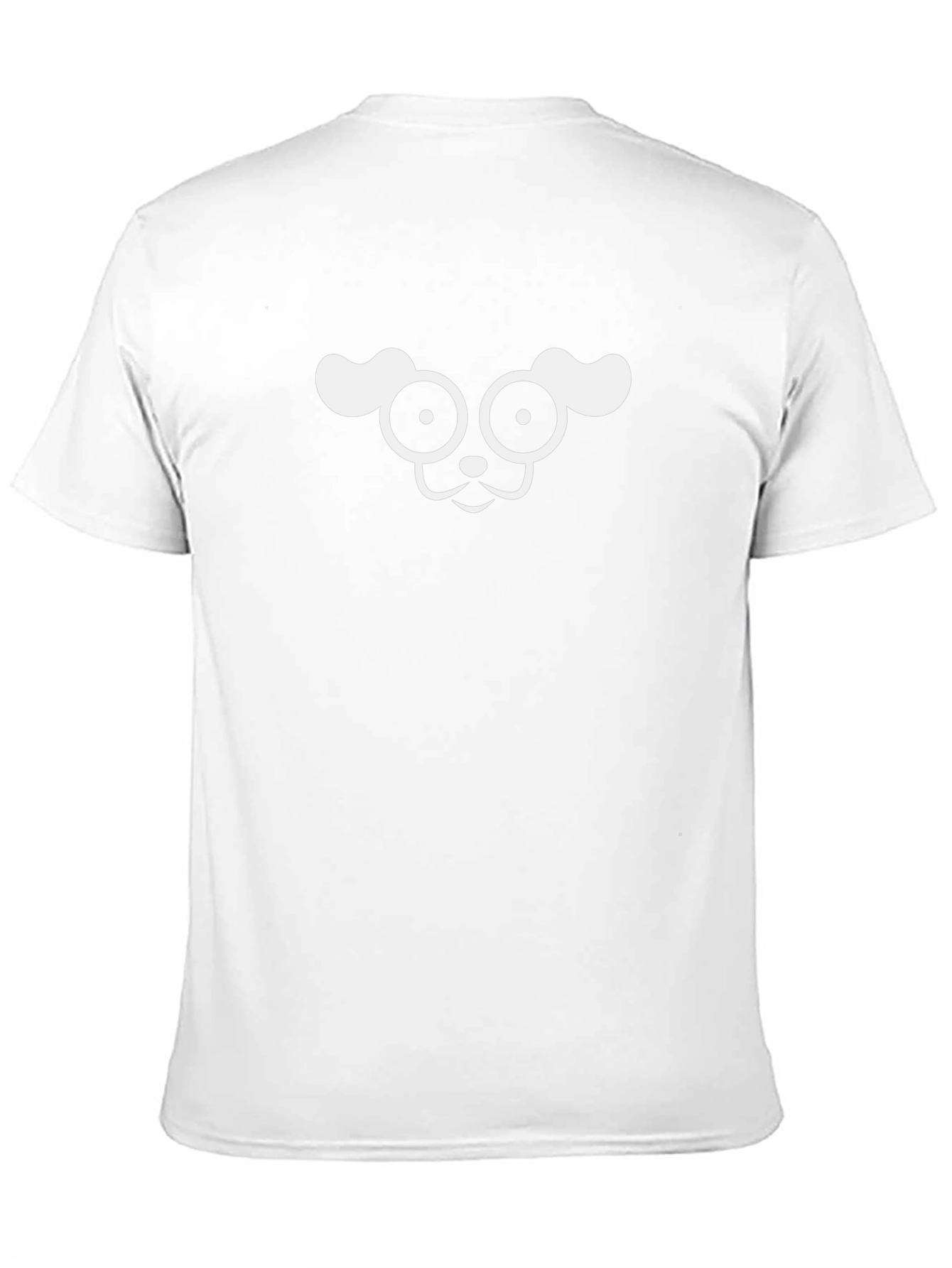 Puppy Face Black T-Shirt