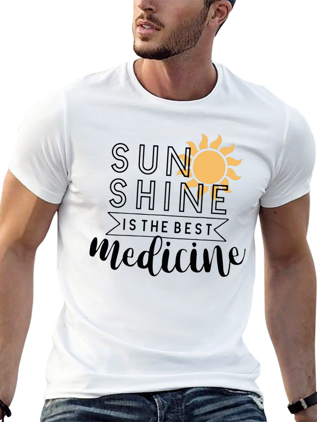 Sunshine is The Best Medicine T-Shirt