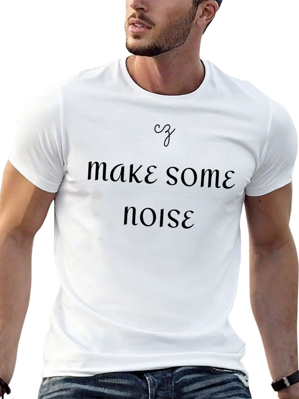 Make Some Noise Graphic T-Shirt
