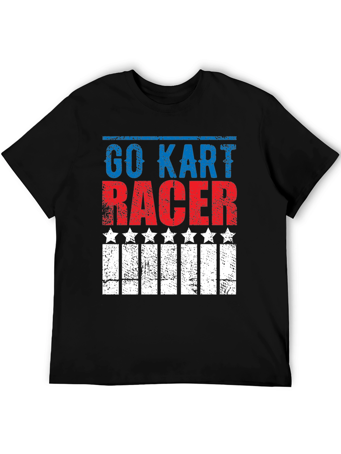 Go Kart Racer Patriotic T-Shirt