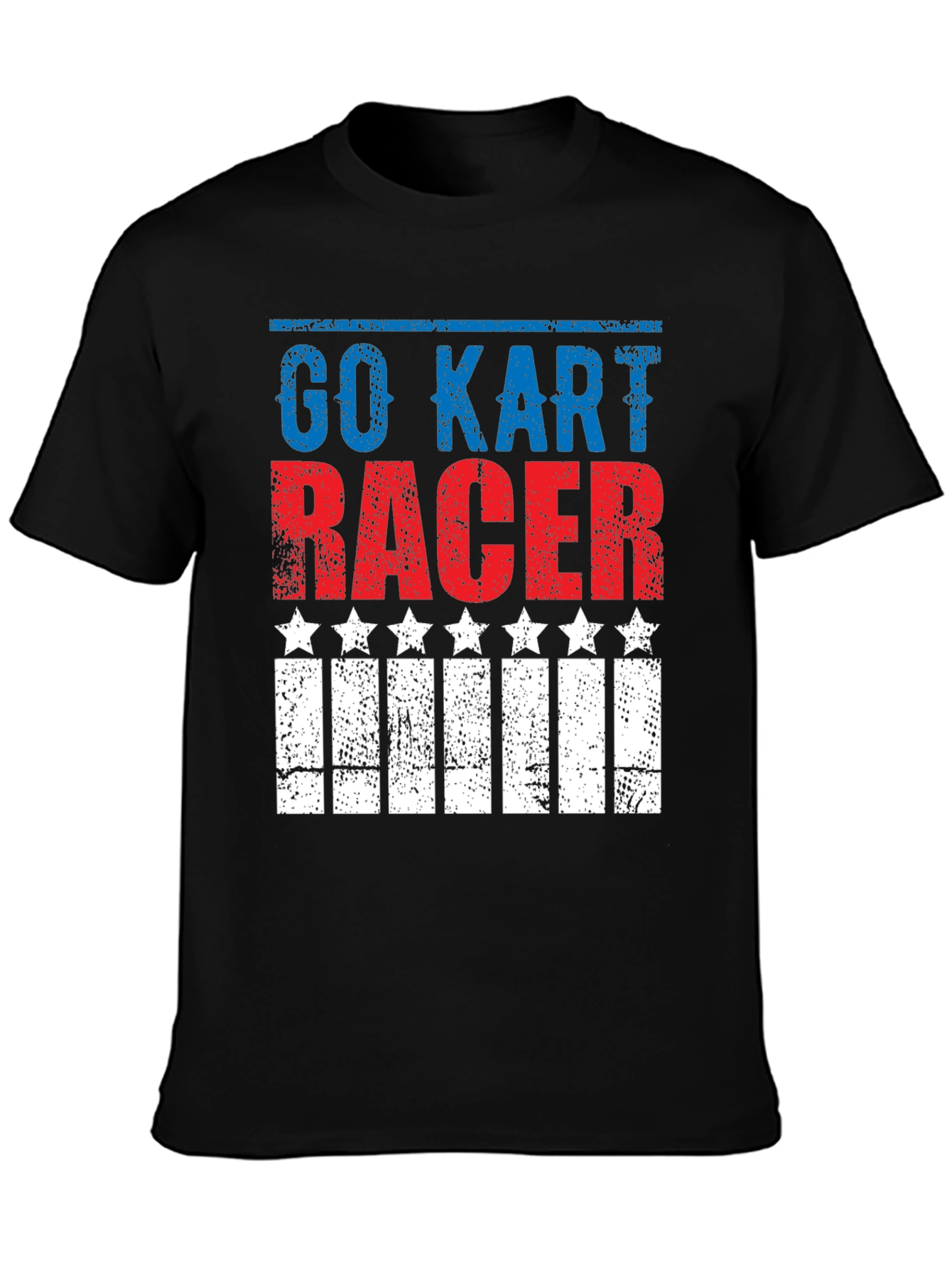 Go Kart Racer Patriotic T-Shirt
