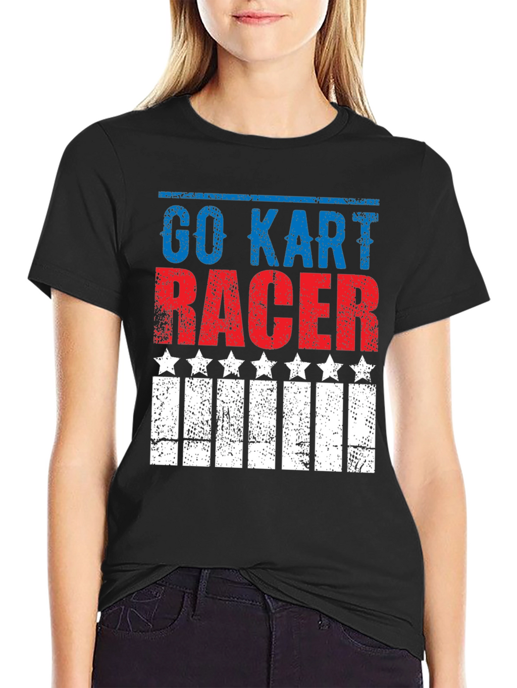 Go Kart Racer Patriotic T-Shirt