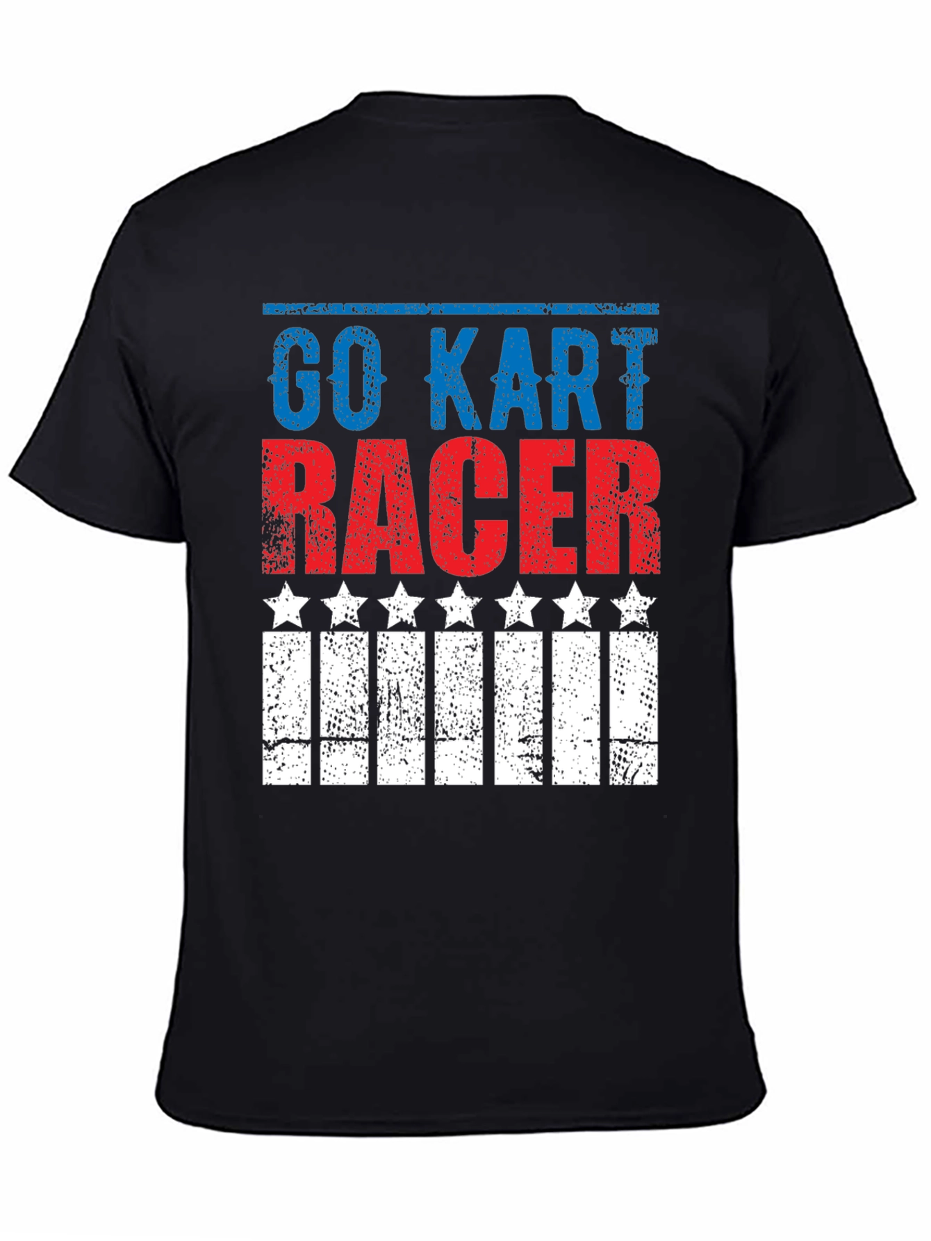Go Kart Racer Patriotic T-Shirt
