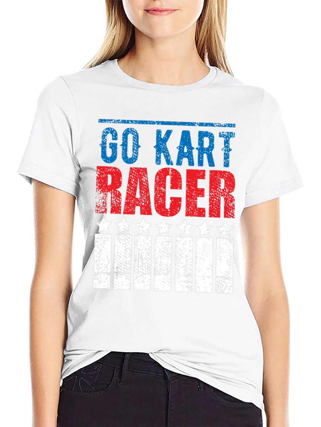 Go Kart Racer Patriotic T-Shirt