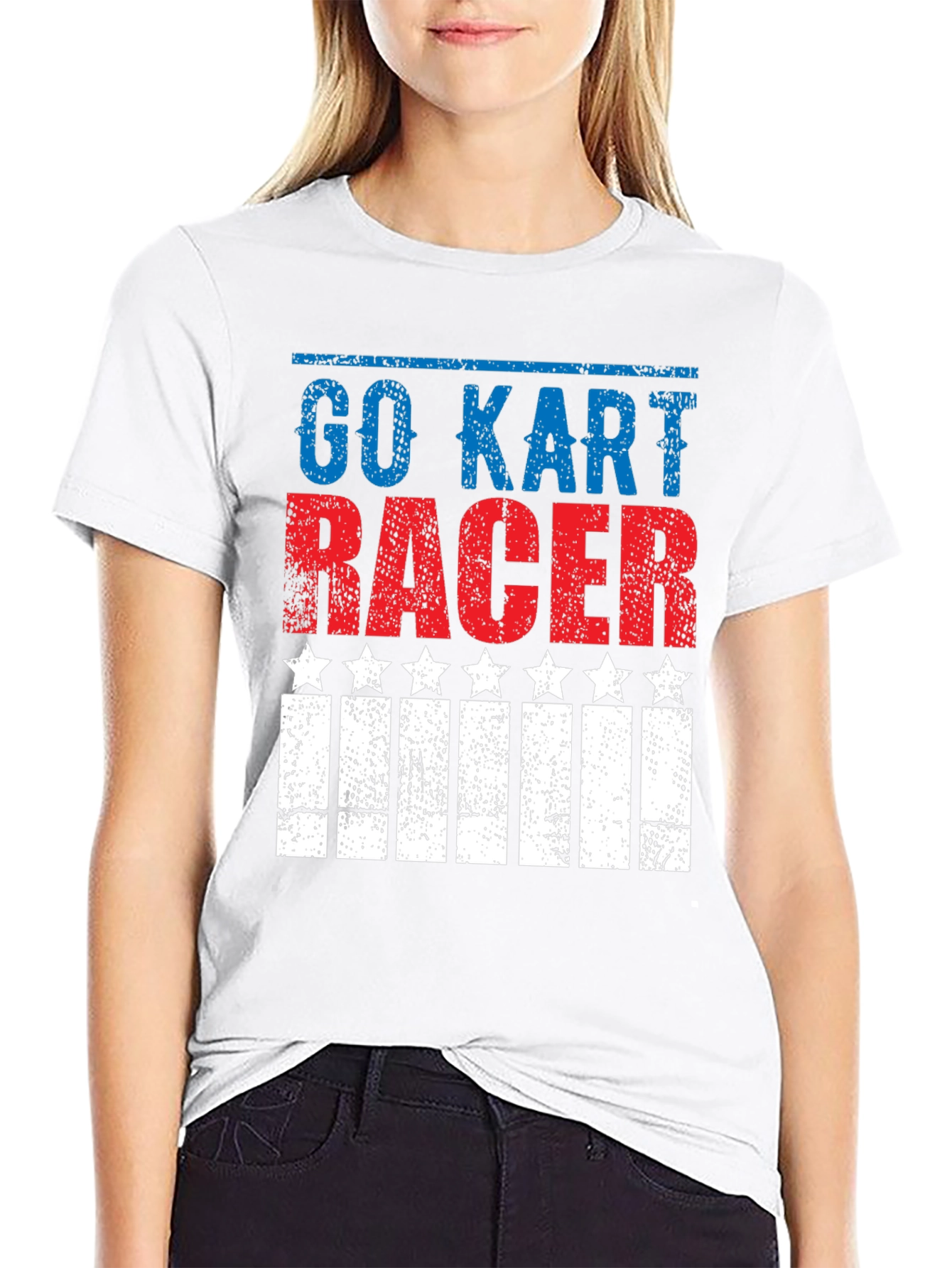 Go Kart Racer Patriotic T-Shirt