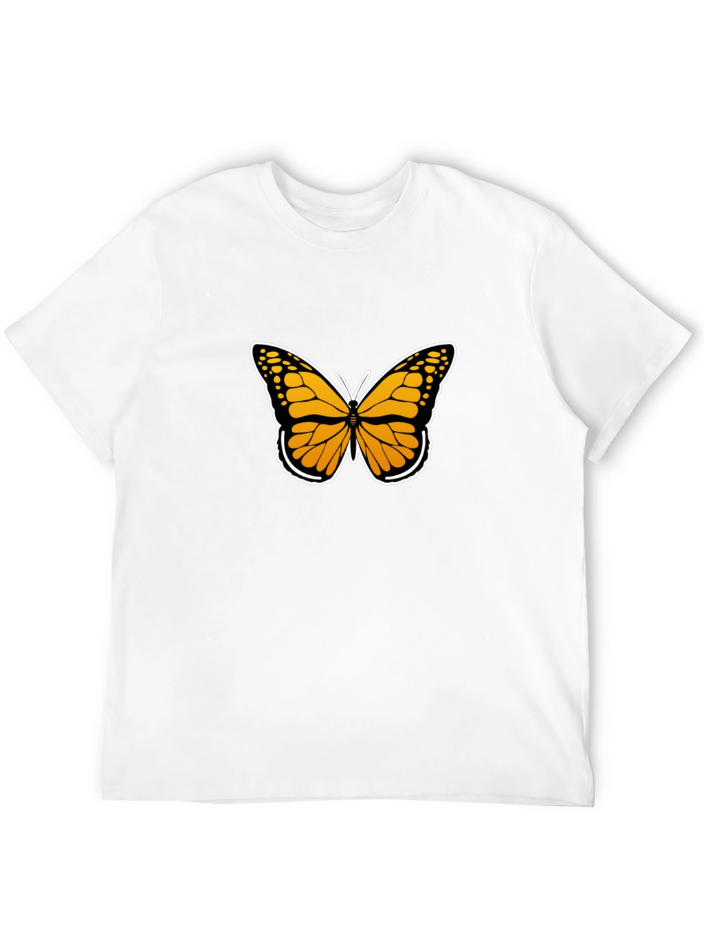 Butterfly Graphic T-Shirt - Black