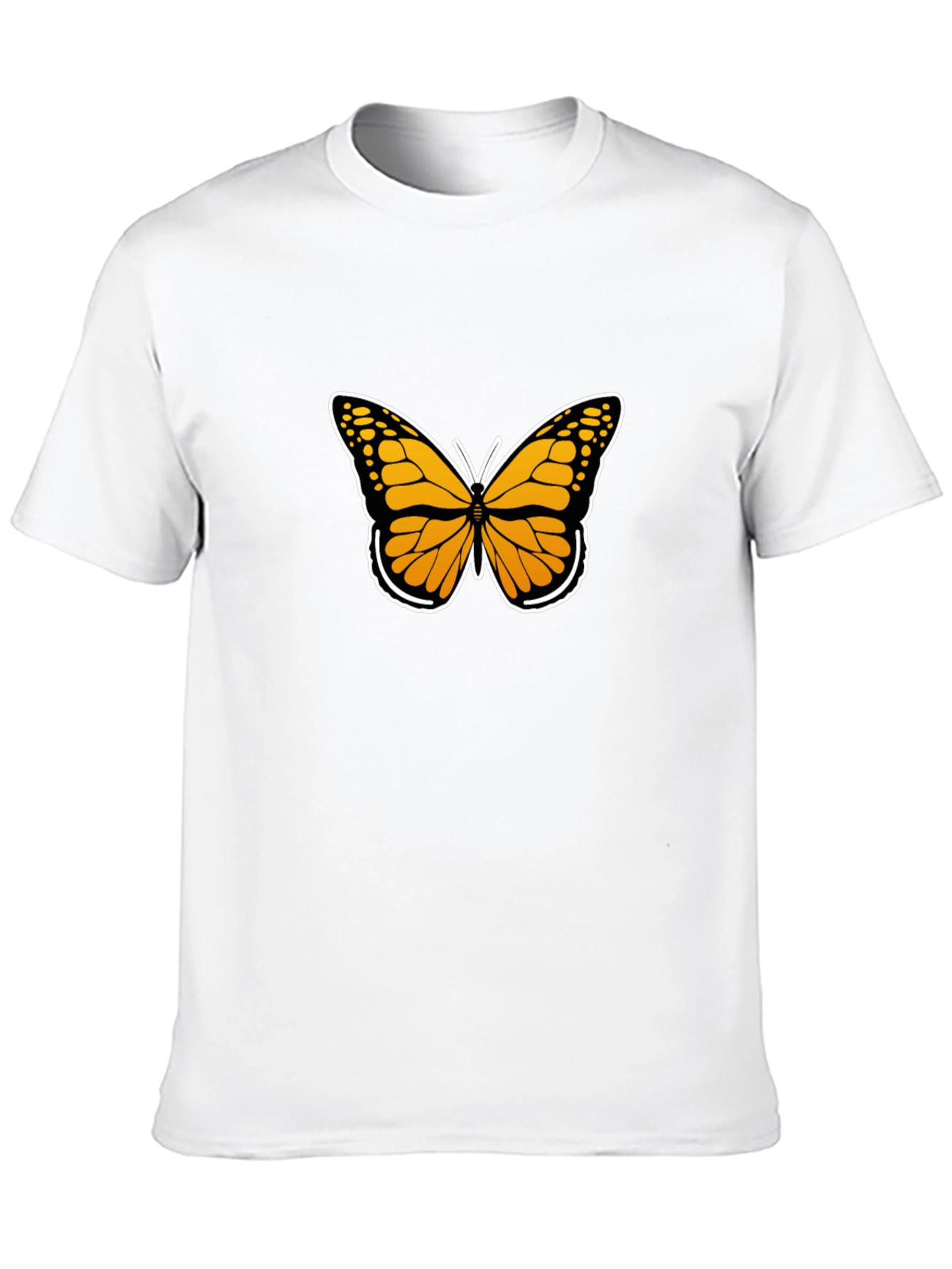 Butterfly Graphic T-Shirt - Black