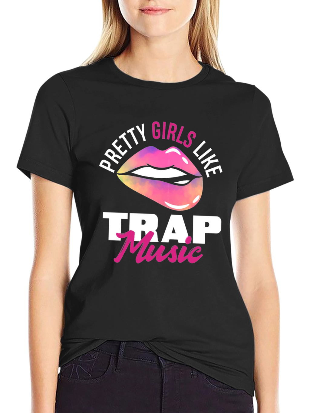 Pretty Girls Like Trap Music Graphic T-Shirt