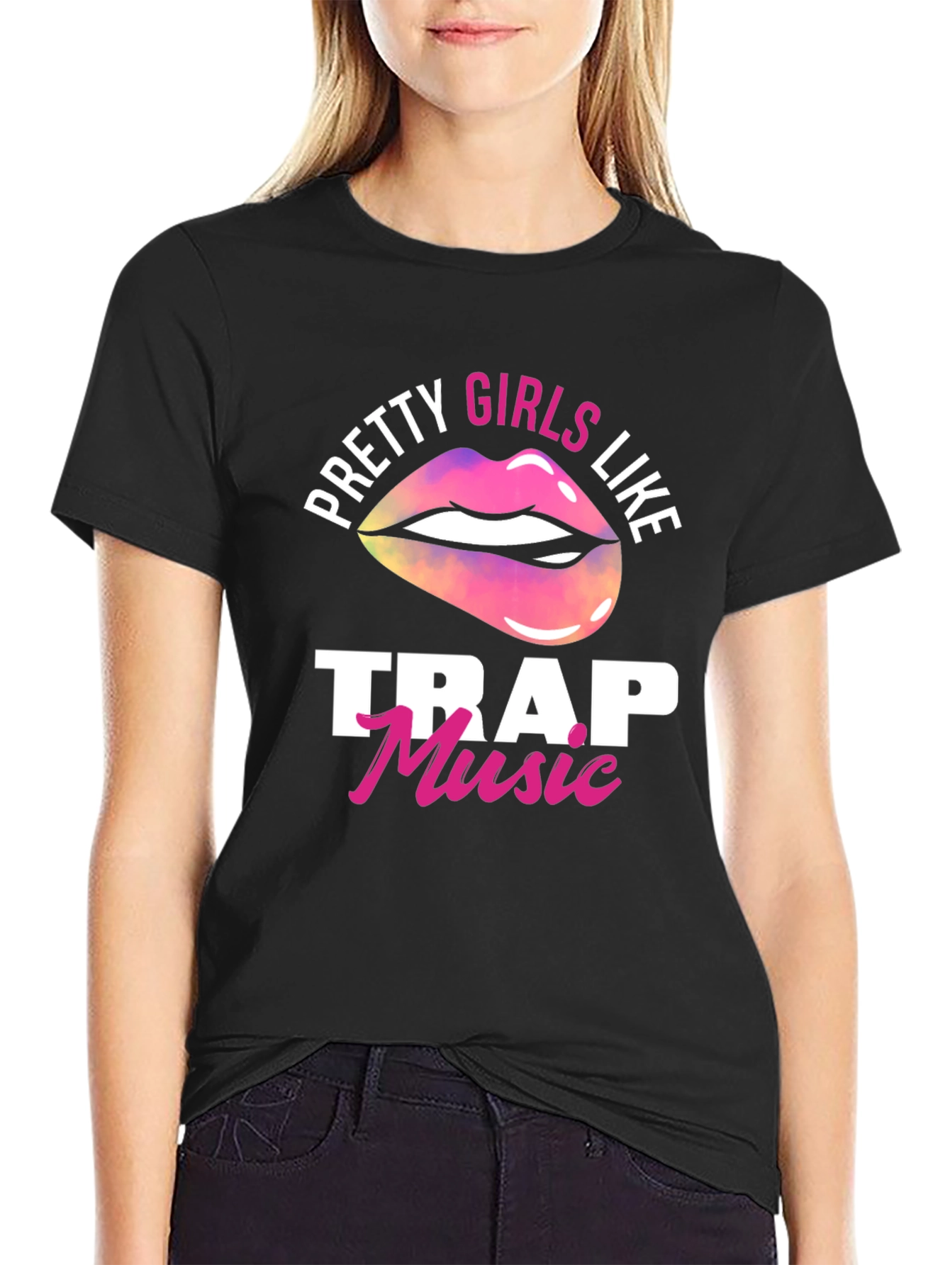 Pretty Girls Like Trap Music Graphic T-Shirt