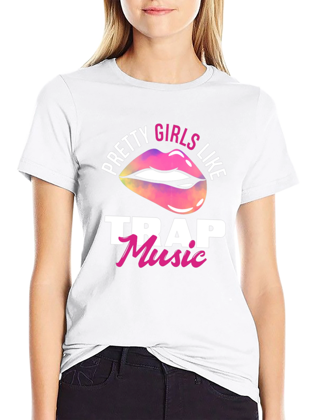 Pretty Girls Like Trap Music Graphic T-Shirt