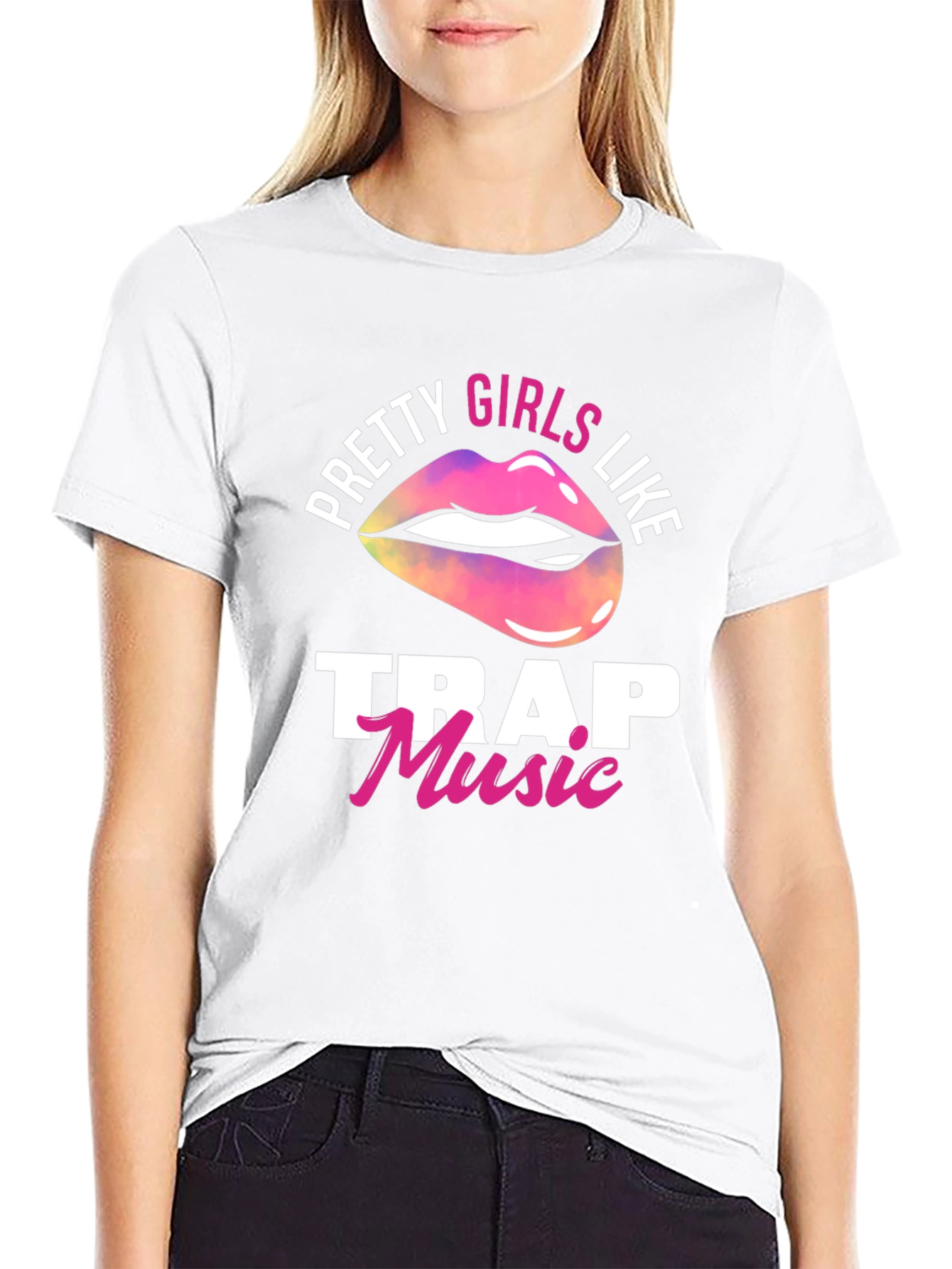 Pretty Girls Like Trap Music Graphic T-Shirt