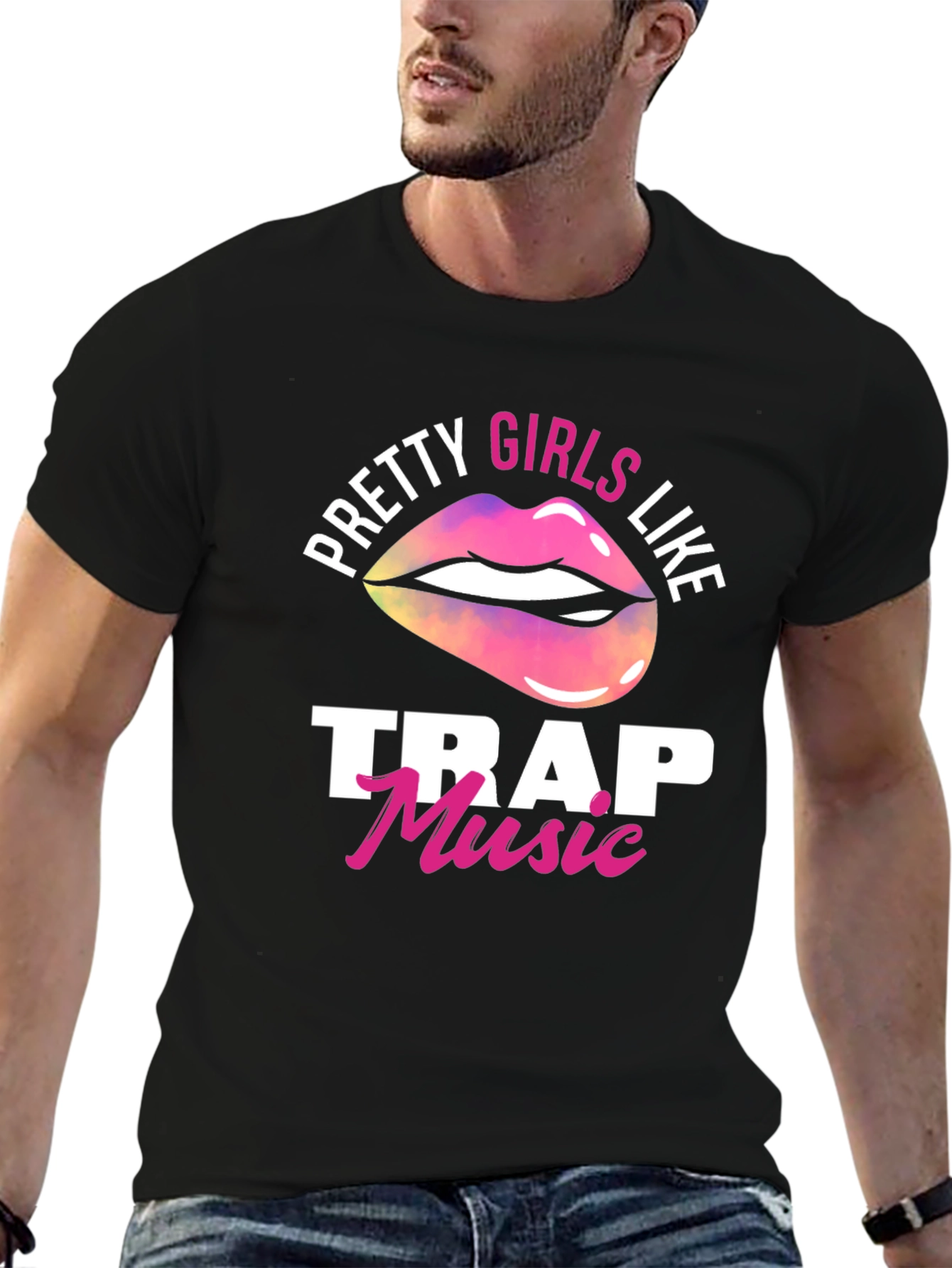 Pretty Girls Like Trap Music Graphic T-Shirt