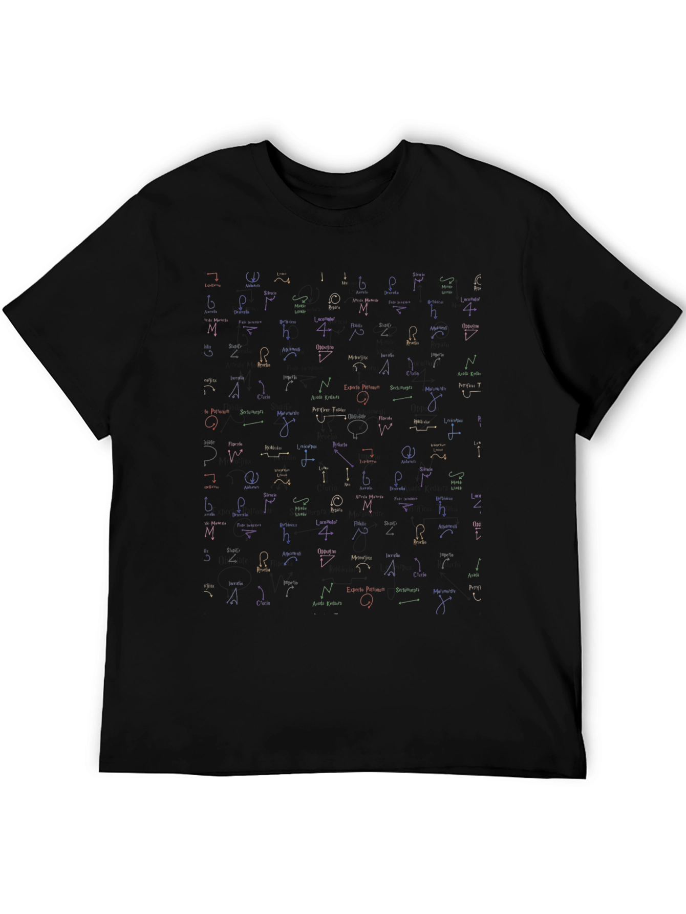 Constellation Graphic Black T-Shirt