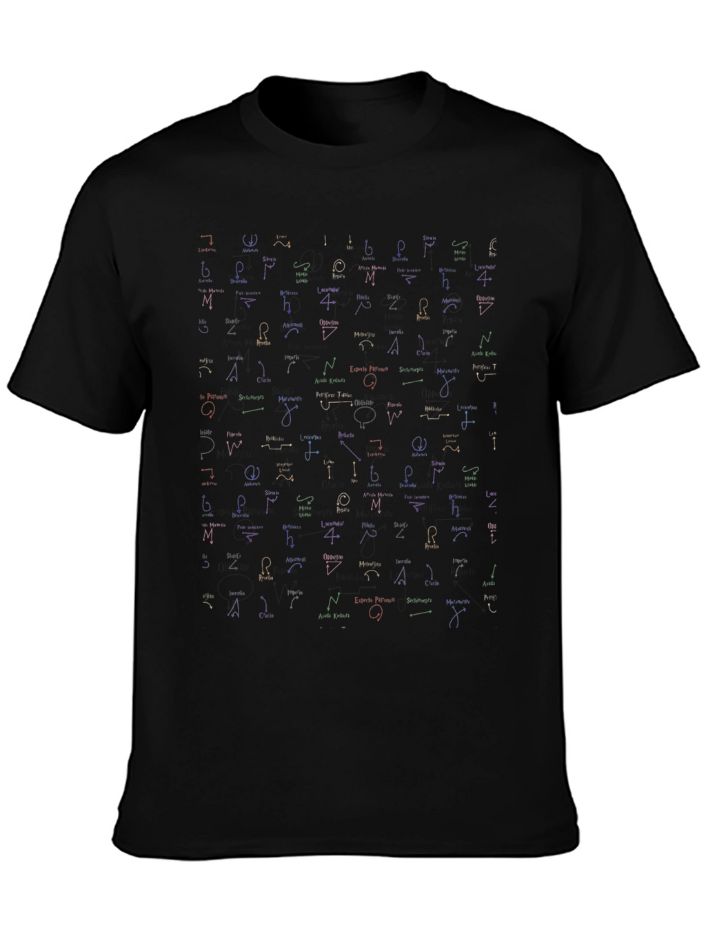 Constellation Graphic Black T-Shirt